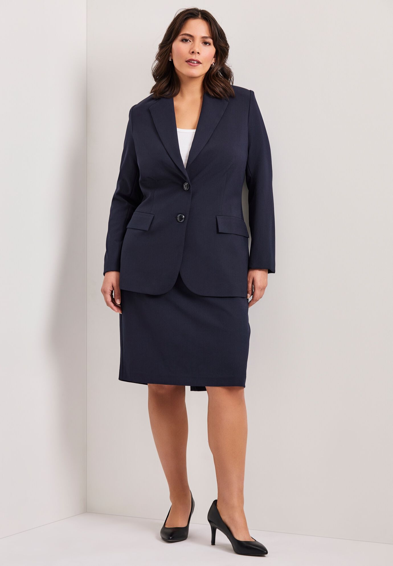 Cool Hand Classic Blazer, NAVY, alternate image number 5