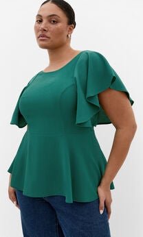 Romantic Mood Peplum Top