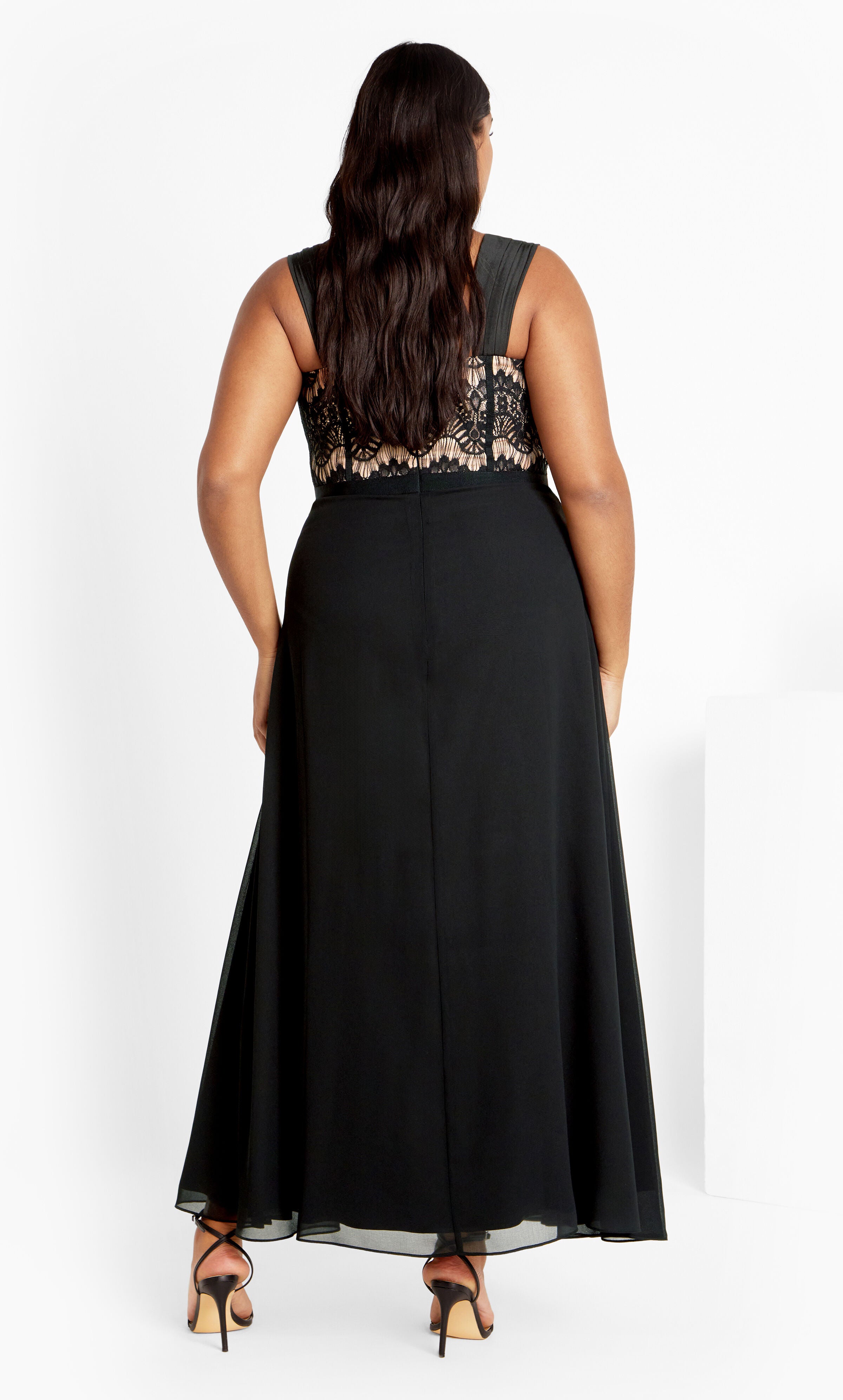 Sweet Evie Maxi Dress - black, BLACK, alternate image number 2