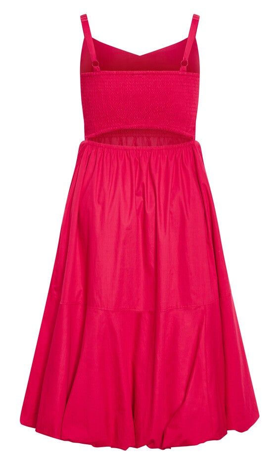 Eliza Dress - pink sherbet, PINK, alternate image number 5