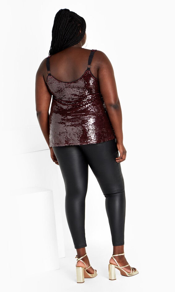 Razzle Dazzle Cami - ruby, RED, alternate image number null
