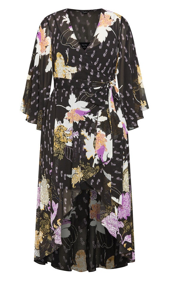 Maya Maxi Dress - black, BLACK, alternate image number null