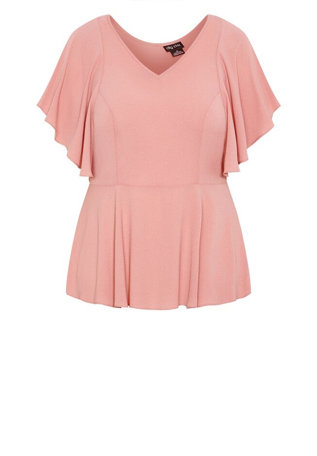 Romantic Mood Top - blush, PINK, alternate image number 4
