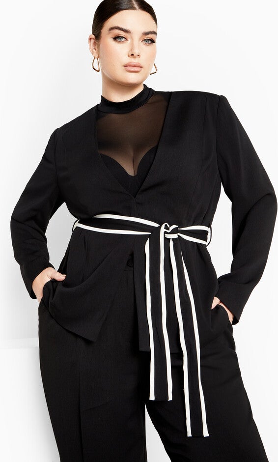Laila Jacket - black, BLACK, hi-res image number null