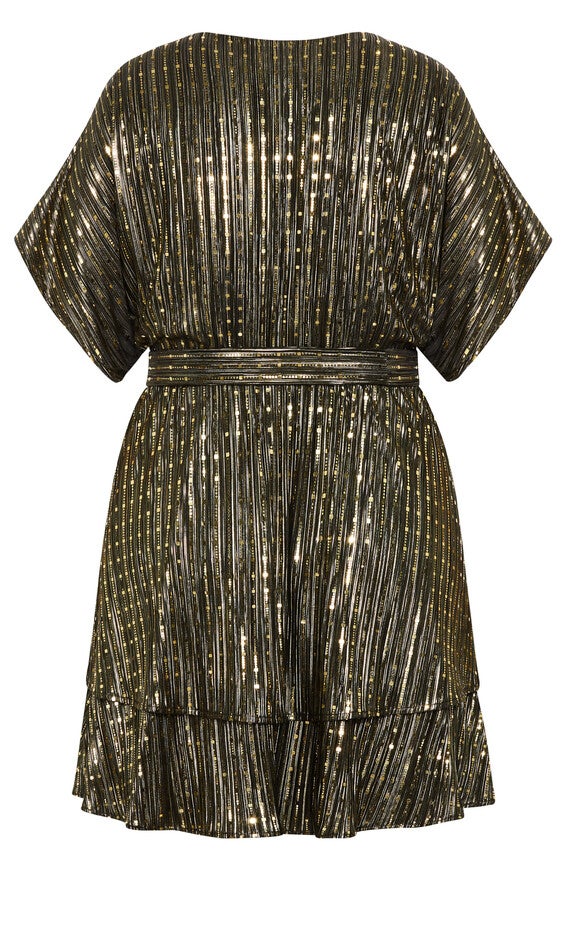 Frida Sparkle Dress - gold, GOLD, alternate image number null