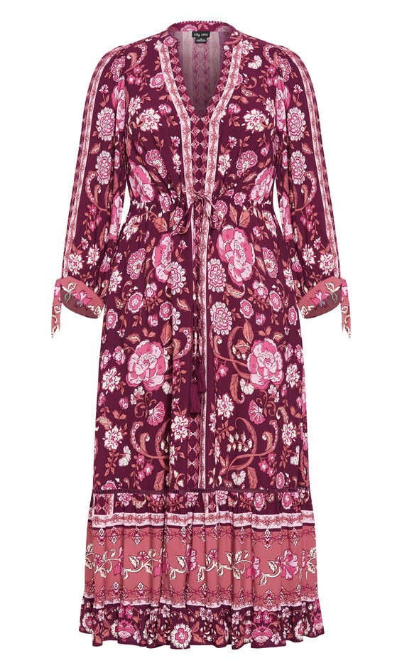 Winona Dress - amethyst, PURPLE, alternate image number 2