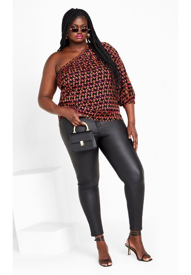 Elly Top - multi, ORANGE, on-hover image number 1