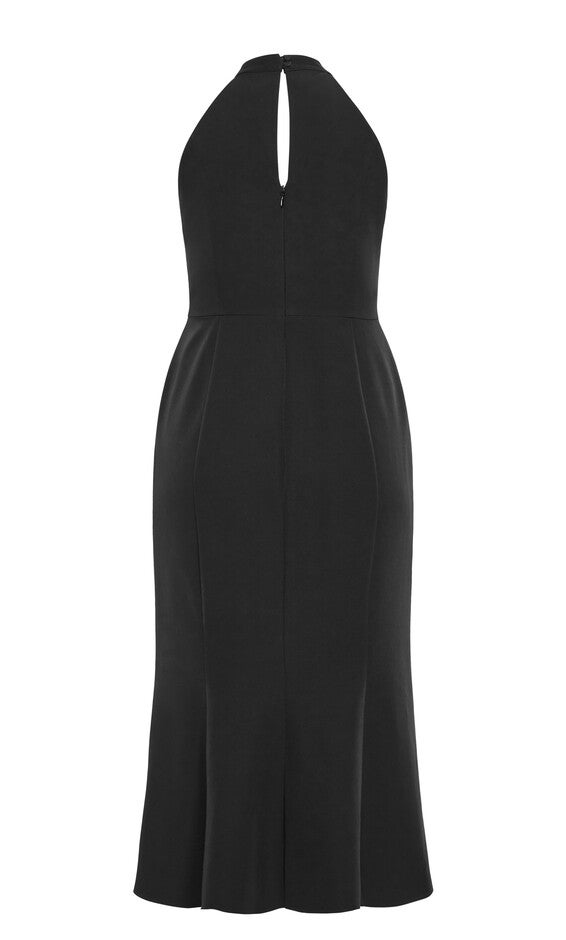 Iliana Dress - black, BLACK, alternate image number null