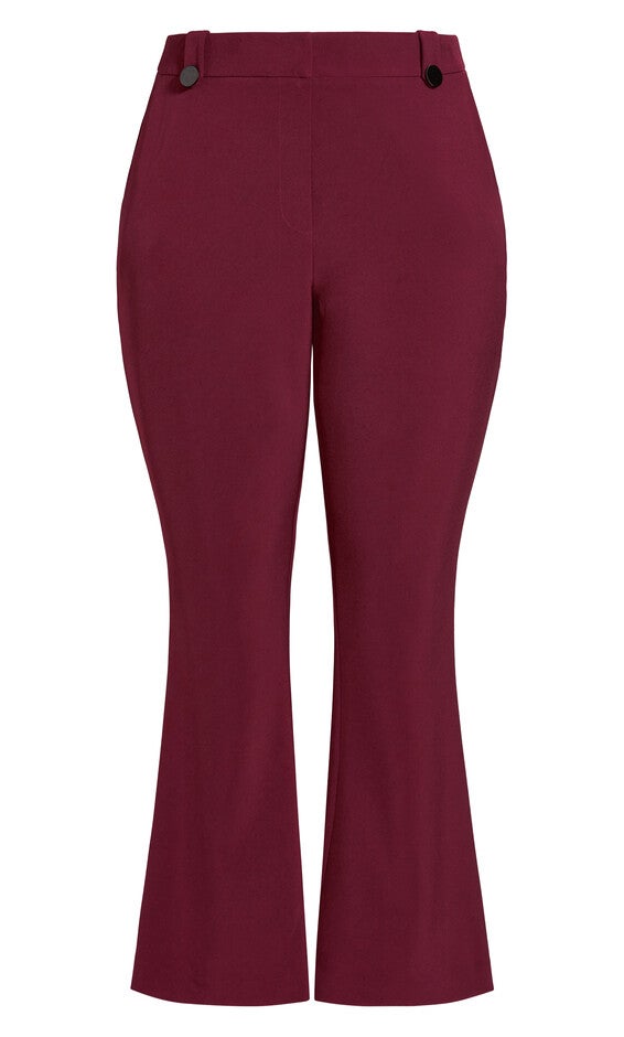 Tuxe Luxe Pant - claret, RED, alternate image number null