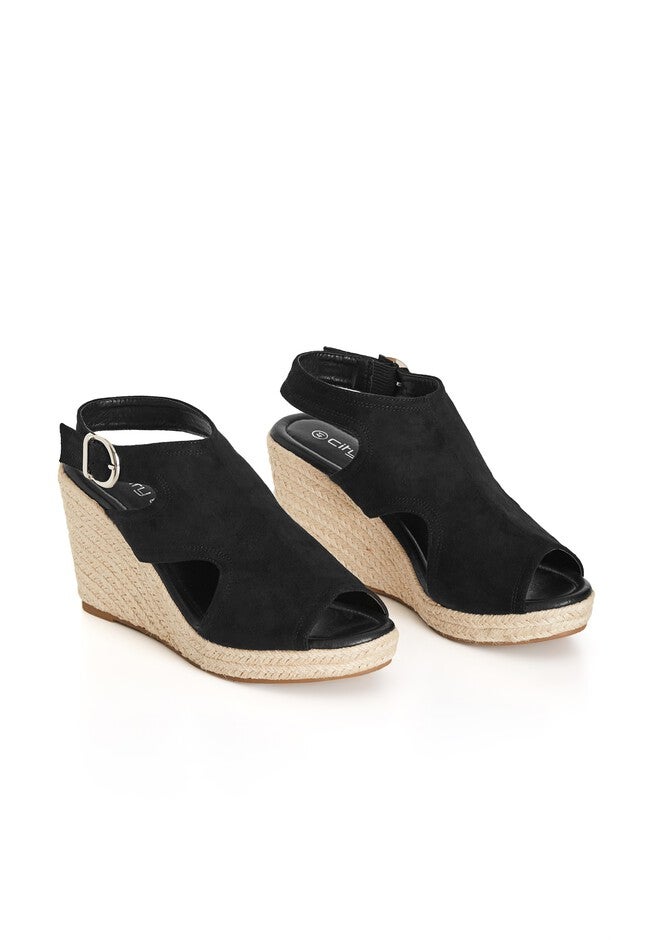 WIDE FIT Mystic Wedge - black, BLACK, alternate image number null