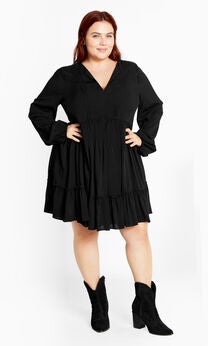 Alinda Mini Dress - shiraz