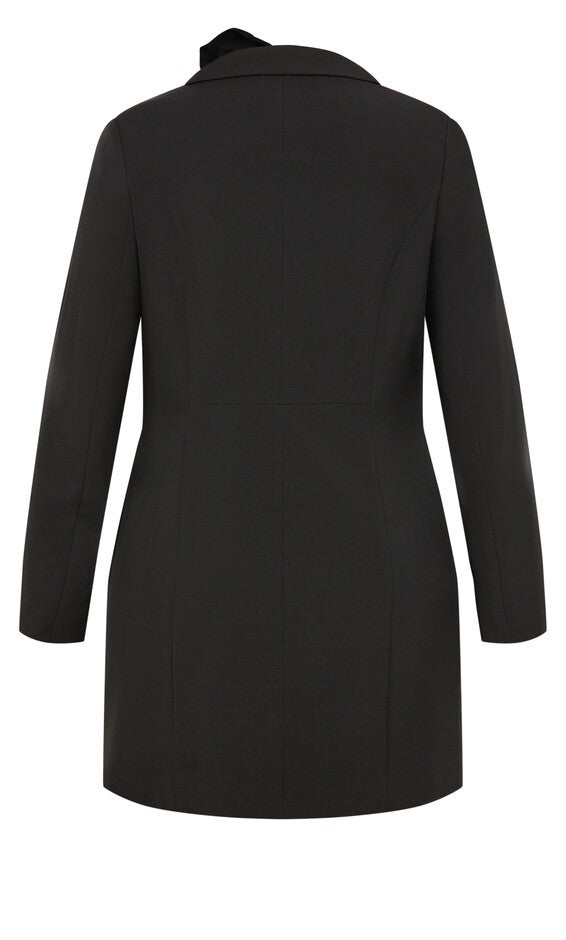 Serena 2 Piece Dress - black, BLACK, alternate image number null