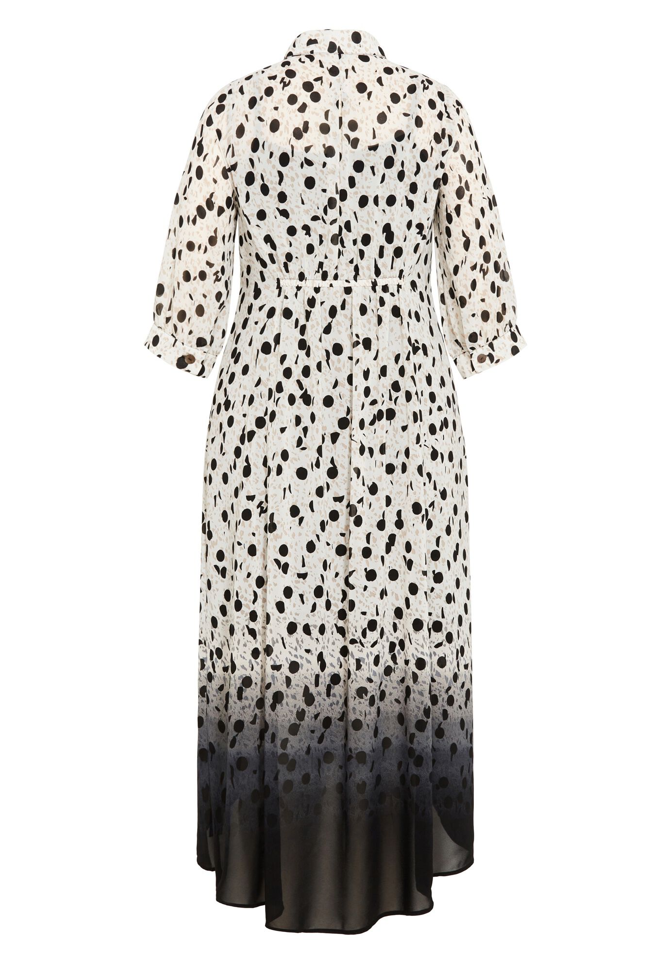 Rylee Print Dress, WHITE NOISE, alternate image number 5