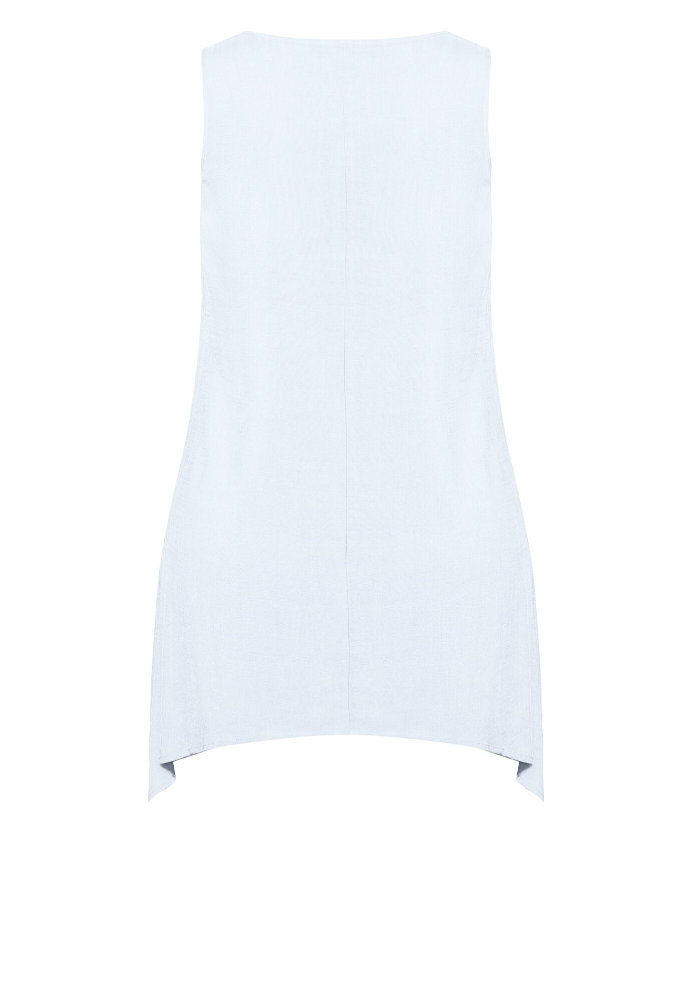 Selena Layered Tunic, CHAMBRAY BLUE, alternate image number 4