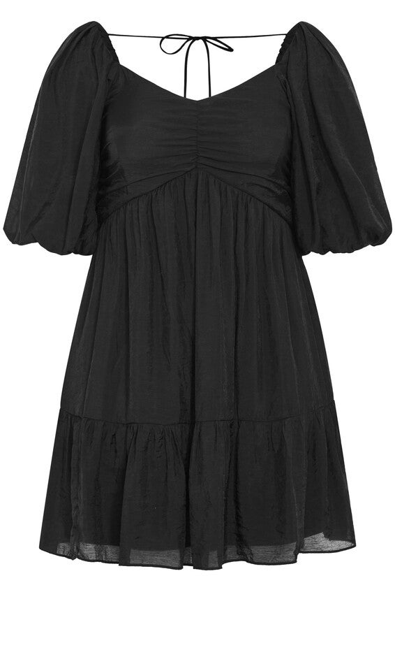 Marcy Dress - black, BLACK, alternate image number null