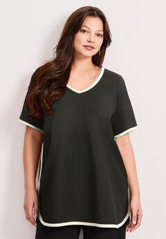 Contrast Tee