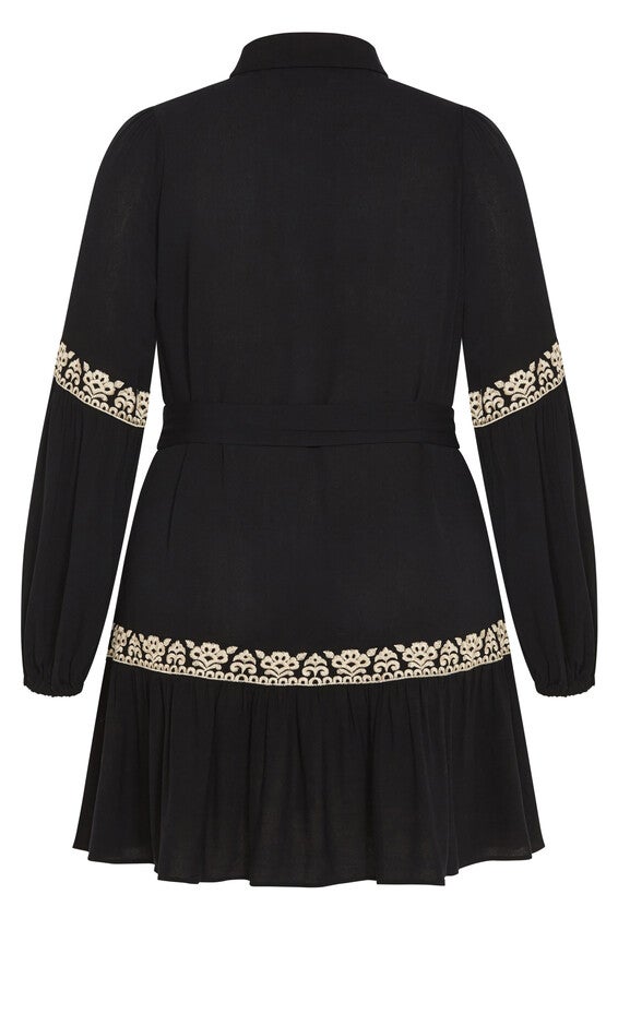 Marlie Dress - black, BLACK, alternate image number null