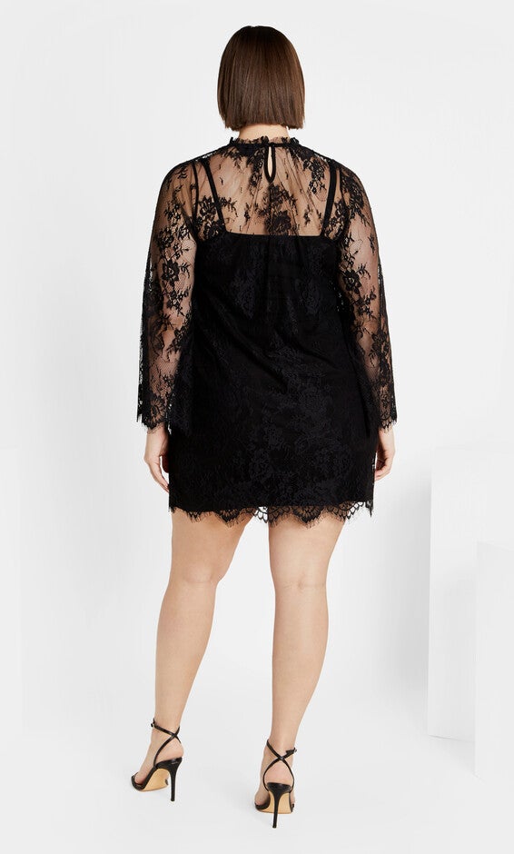 Micaela Dress - black, BLACK, alternate image number 1