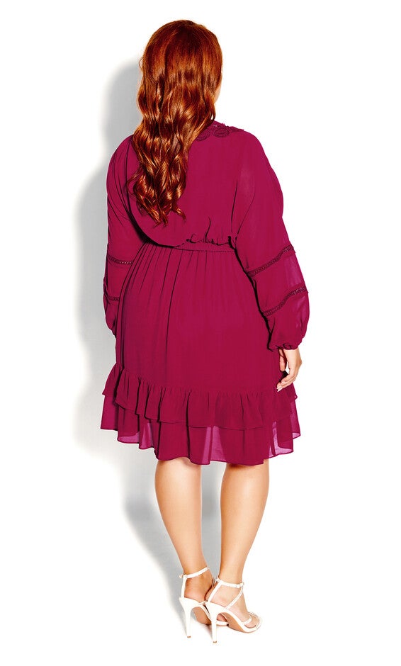 Sweetheart Dress - fuchsia, PINK, alternate image number null