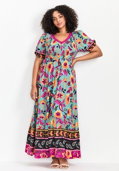 Eve Border Dress