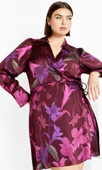 Colorful Wrap Dresses