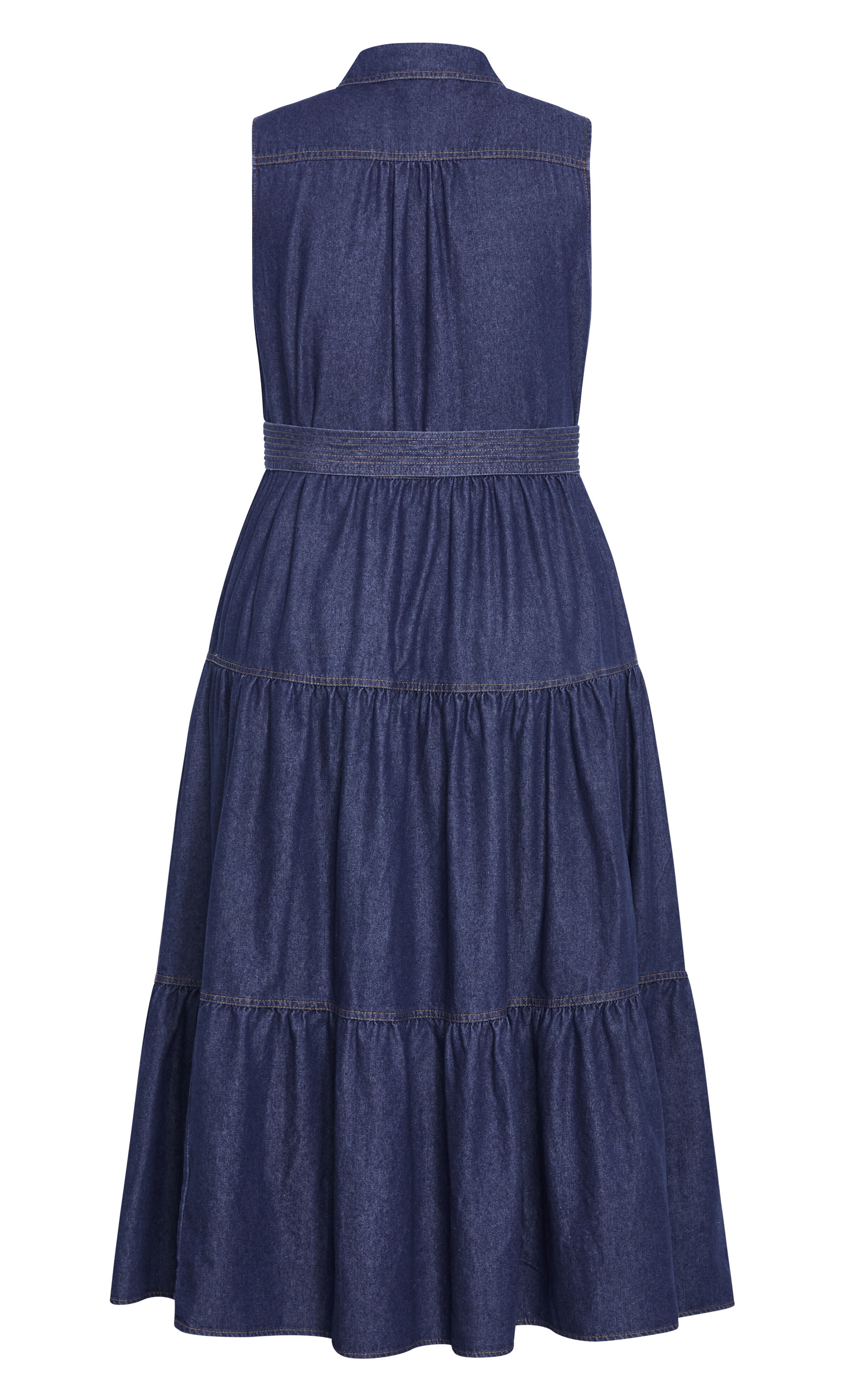 Raya Maxi Dress - dark denim, BLUE, alternate image number 5