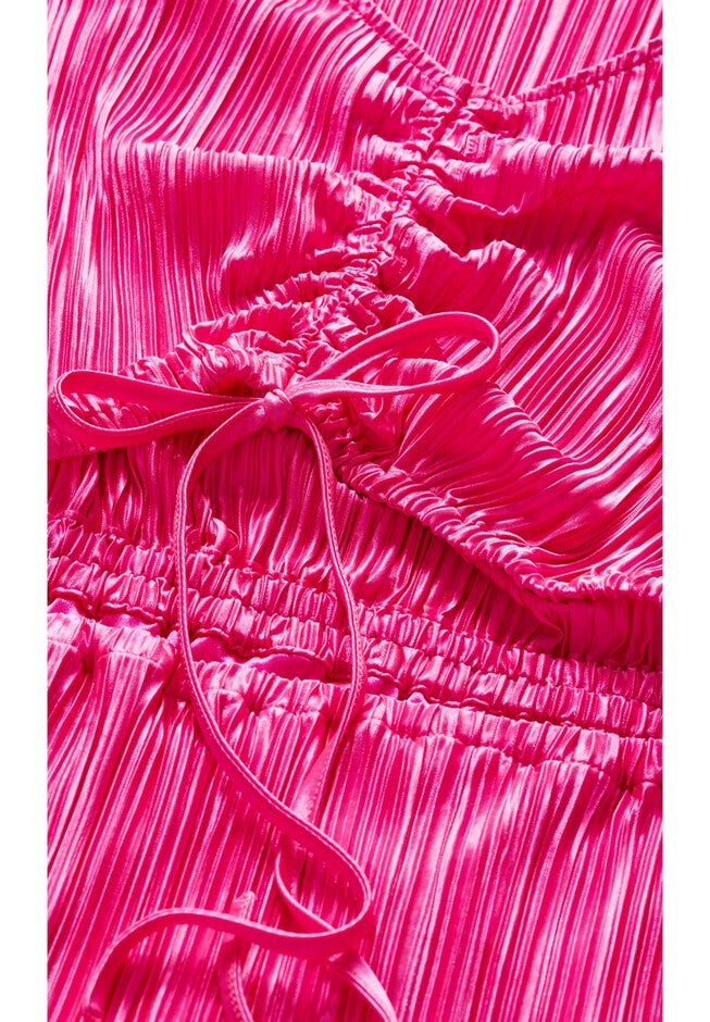 Hailee Dress - flamingo, PINK, alternate image number 5