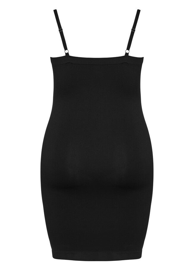 Seamless Shaper Slip, BLACK, alternate image number 2