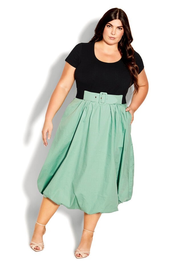 Paris Days Dress - sage, GREEN, hi-res image number 0