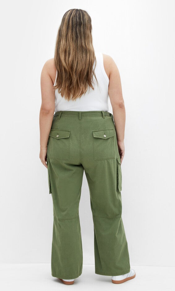 Mia Cargo Pant - olive, GREEN, alternate image number 3