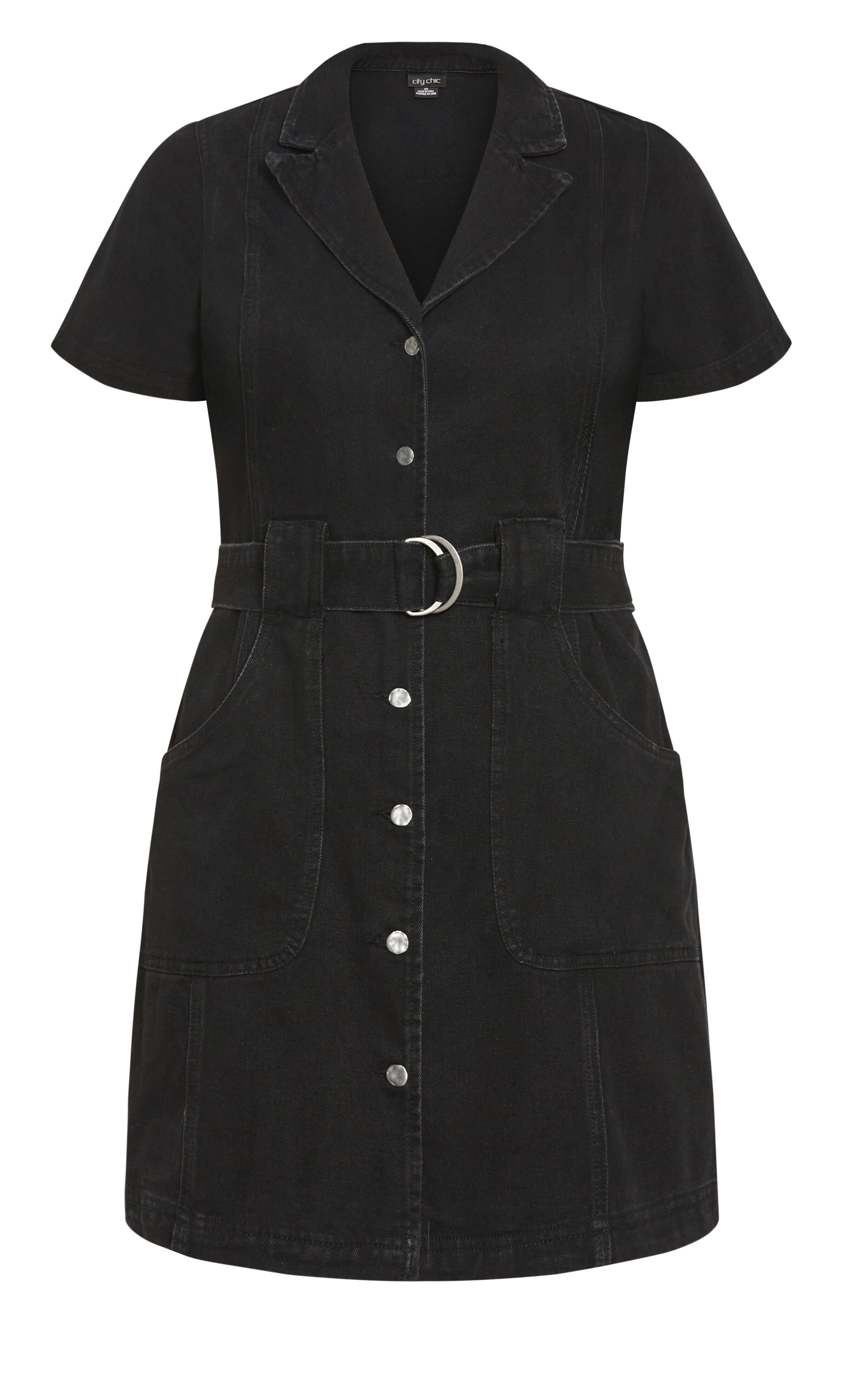 Melina Dress - black, BLACK, alternate image number 4