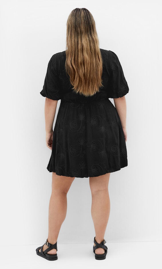 Dottie Dress - black, BLACK, alternate image number 1