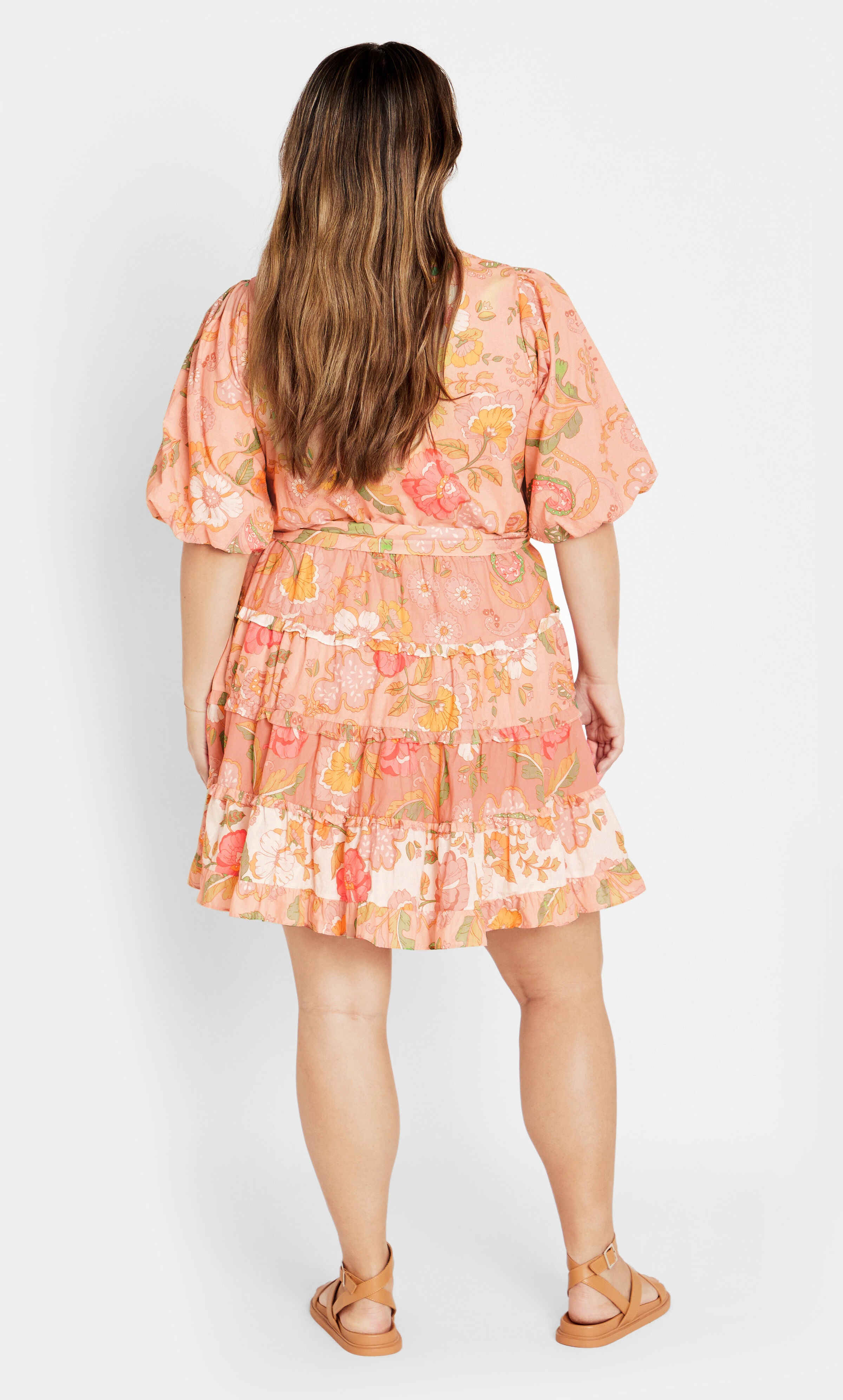 Leona Dress - bellini, PINK, alternate image number 1
