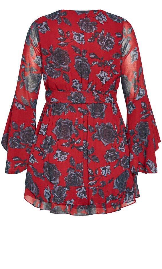 Ariarne Dress - red rose, RED, alternate image number null