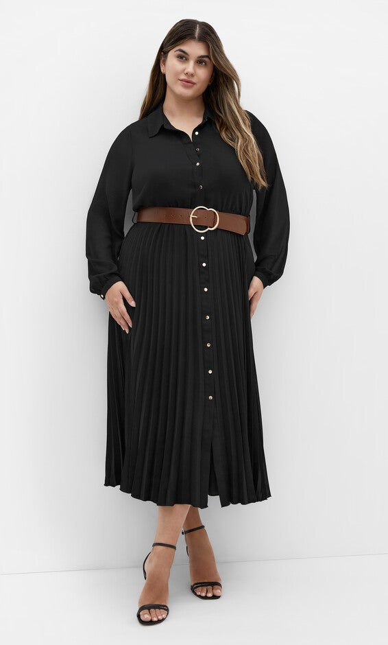 Honey Lane Dress - black, BLACK, hi-res image number null