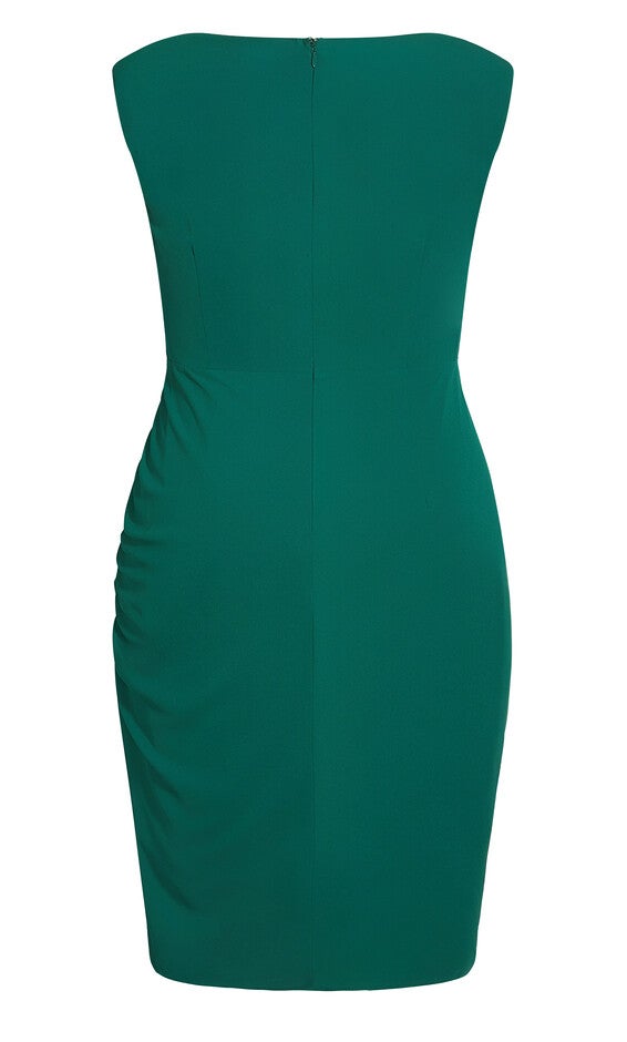 Side Split Dress - sea green, GREEN, alternate image number null