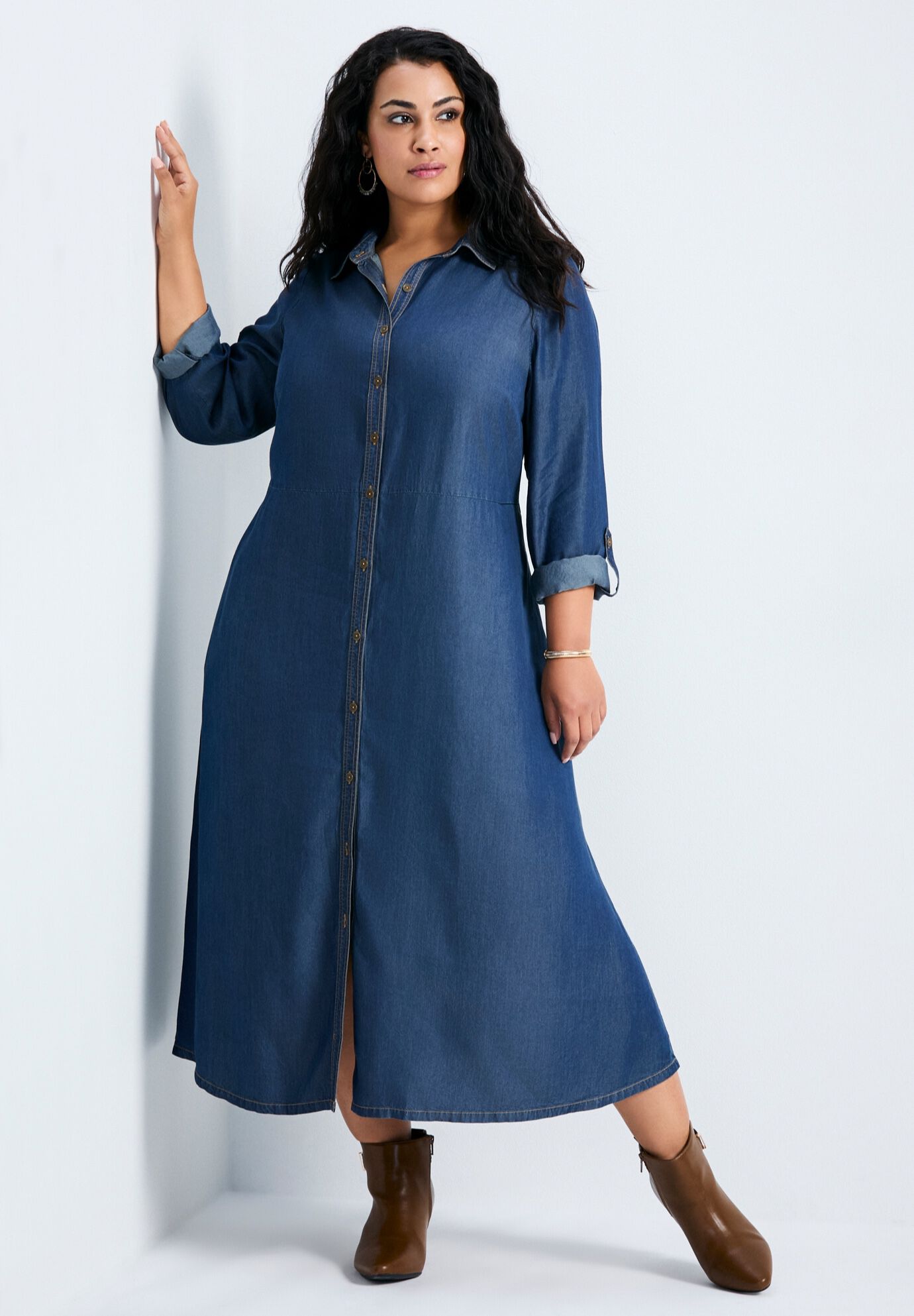 Bekah Flare Pocket Dress | Dia & Co