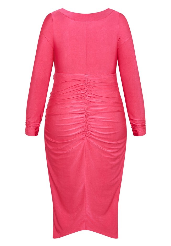 Marissa Dress - vibrant pink, PINK, alternate image number null