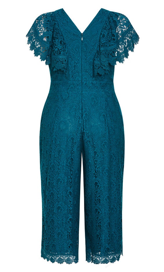 Sylvia Jumpsuit - teal, GREEN, alternate image number null