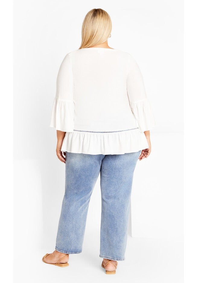 Laura Shirt, WHITE, alternate image number null