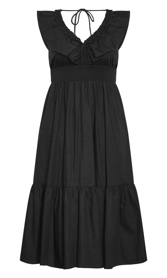 Kelly Maxi Dress - black, BLACK, alternate image number 3