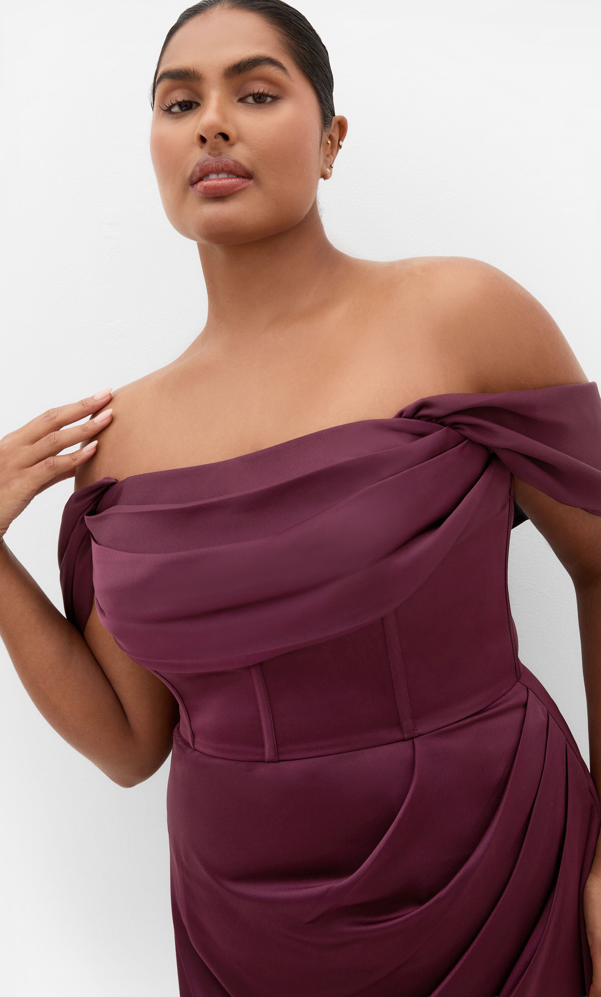 Forbidden Love Maxi Dress - mulberry, PURPLE, on-hover image number 1