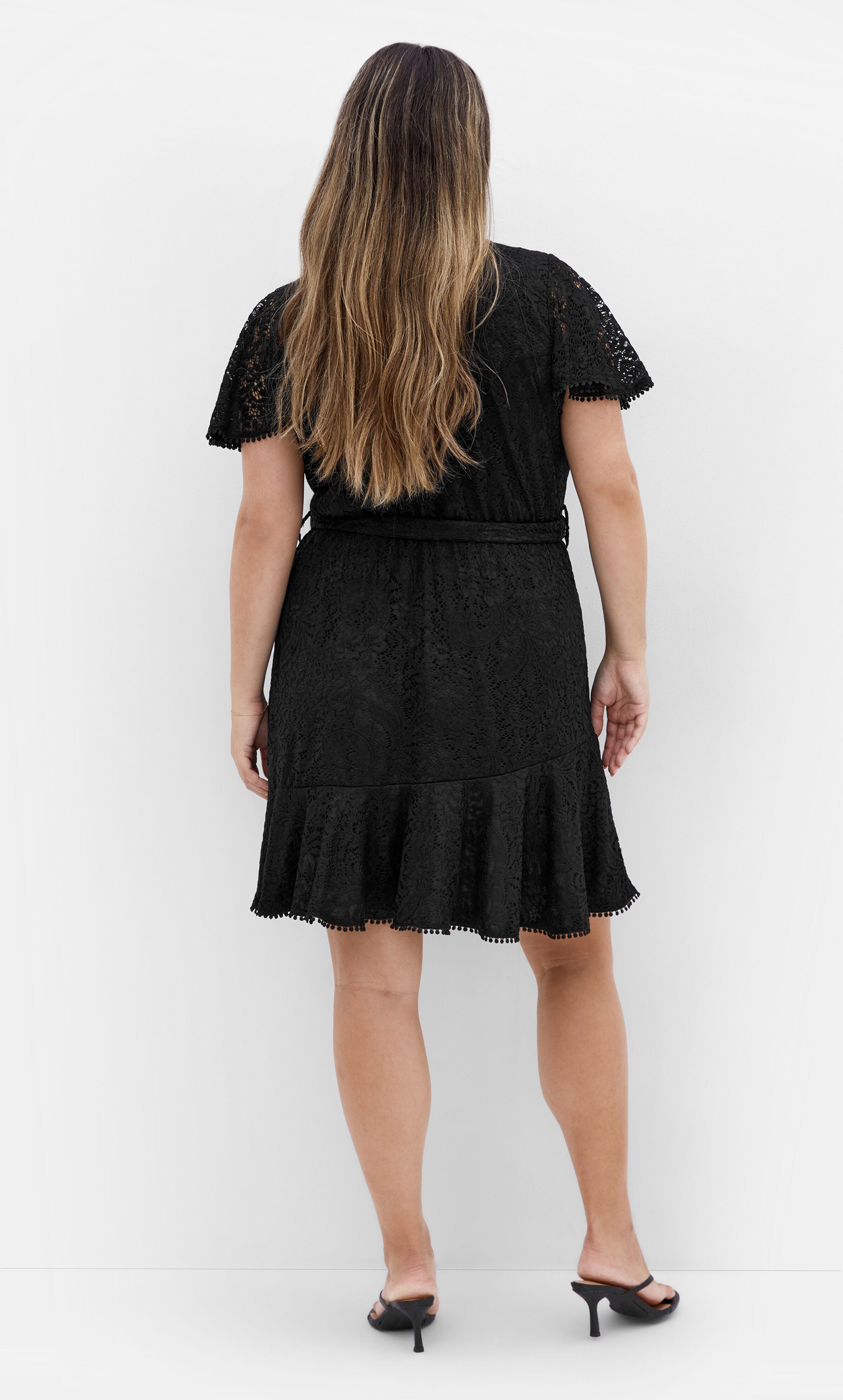 Sweet Lace Dress - black, BLACK, alternate image number 1