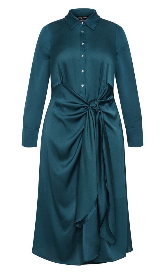 Alena Dress - teal, TEAL, alternate image number null