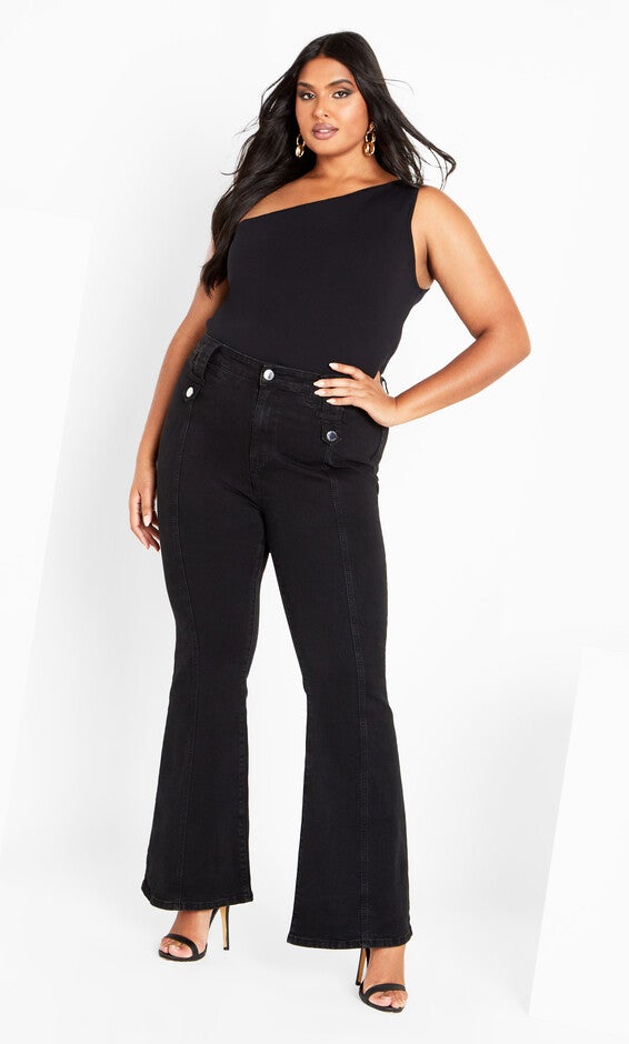 Asha Mia Jean - black, BLACK, alternate image number 1