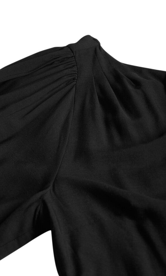 Zaria Dress - black, BLACK, alternate image number null