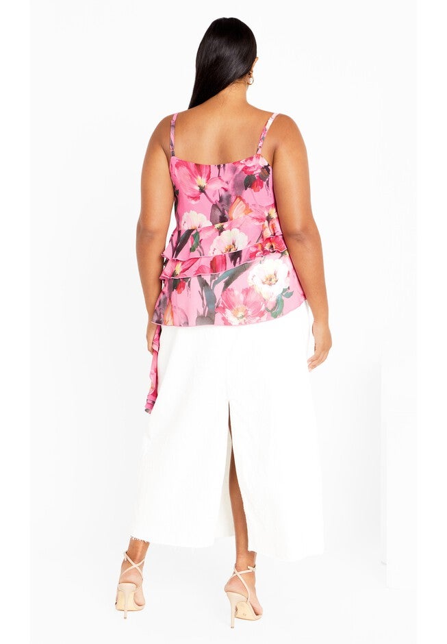 Lovers Lane Print Top - pink, PINK, alternate image number 2