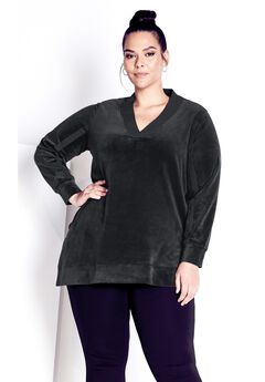 Velour Panel Top