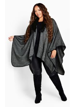 Mila Fur Cape