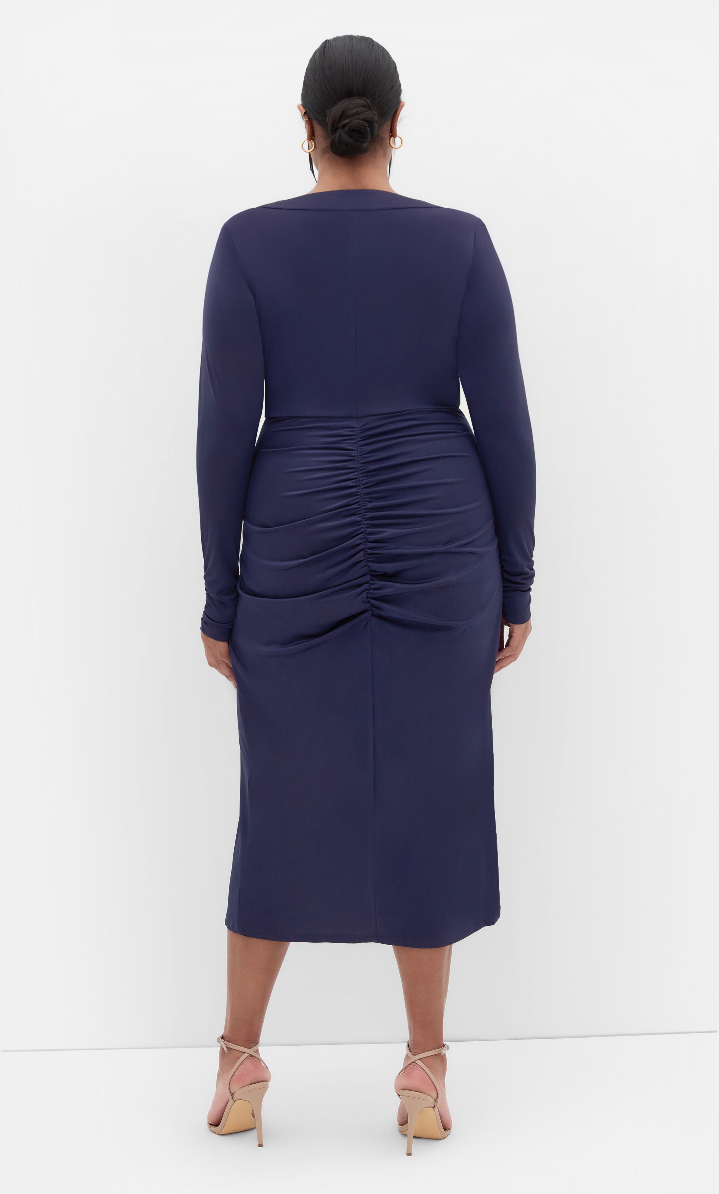 Marissa Dress - navy, BLUE, alternate image number 1